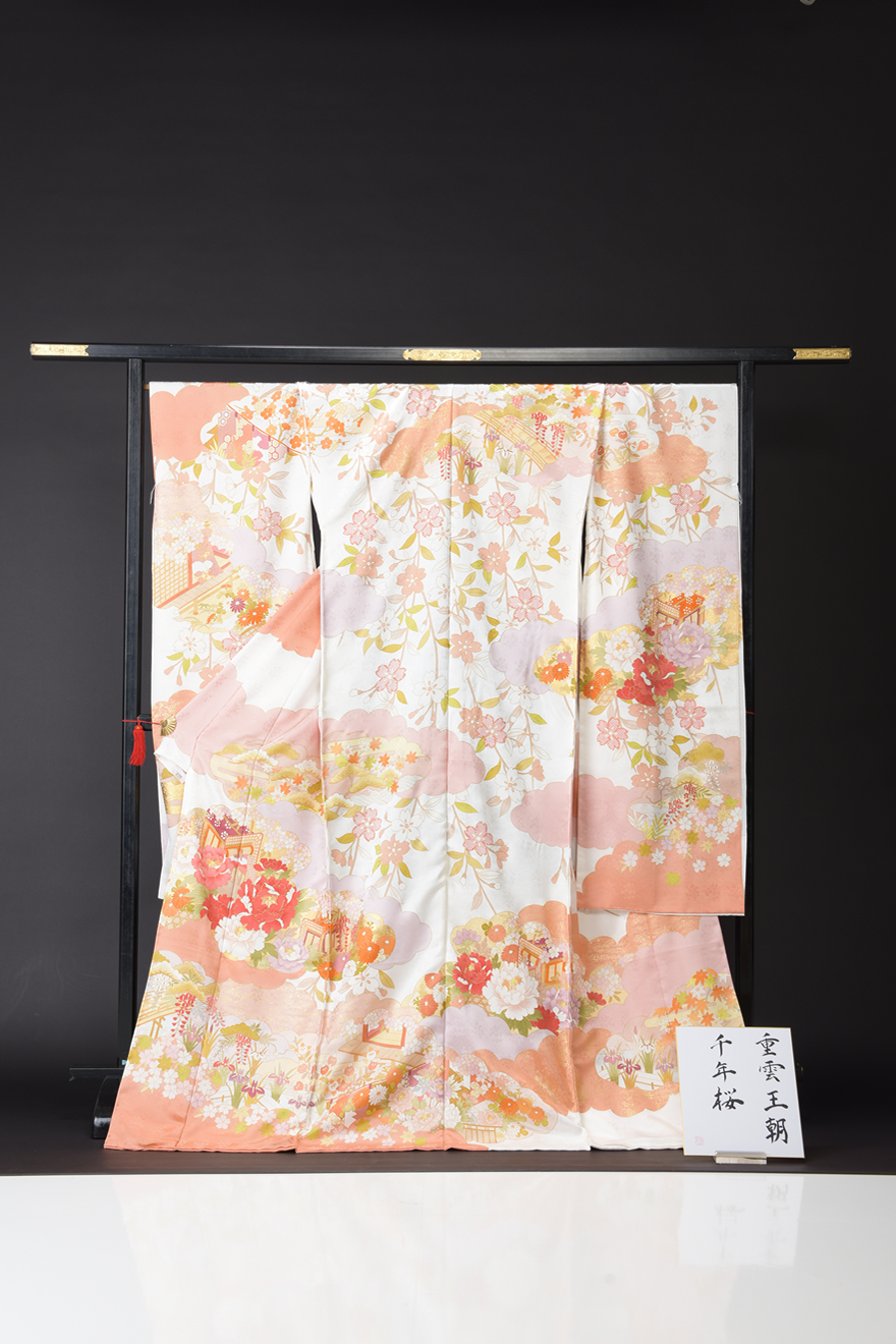 京友禅振袖　藤井寛作